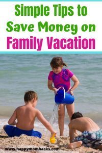 Tips for taking a cheap family vacation and saving on lodging