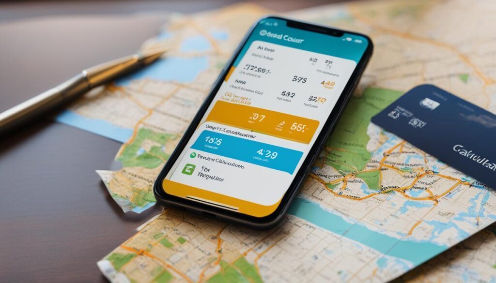 travel cost calculator app