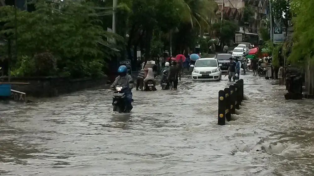 Rainy season in Bali