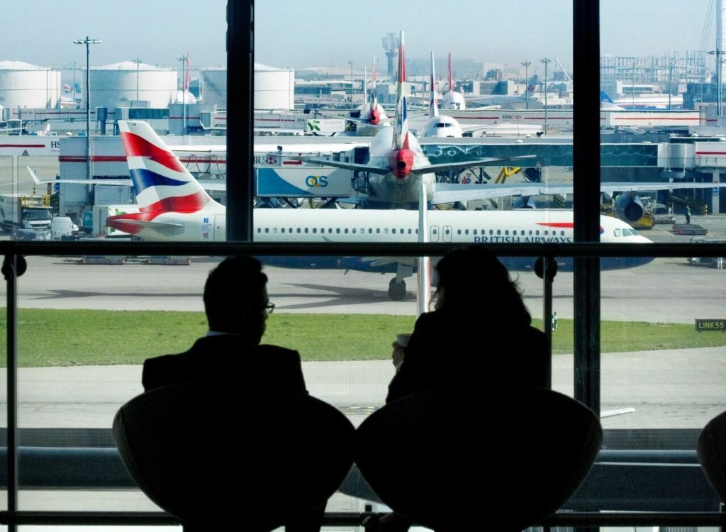 Heathrow Airport, Terminal 5A. The airport plans to expand