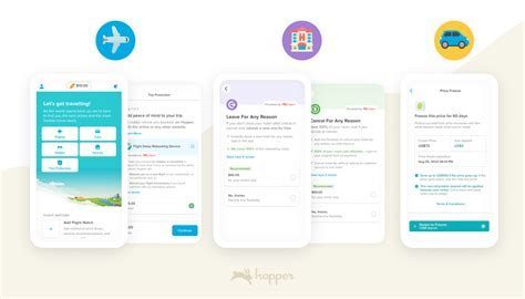 Hopper app interface showing price prediction and freeze feature