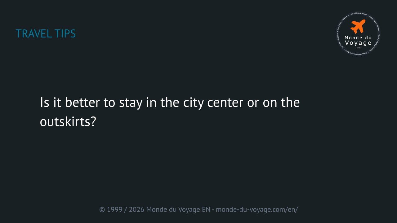 Central vs Cheap Neighborhoods: Location and Trip Cost