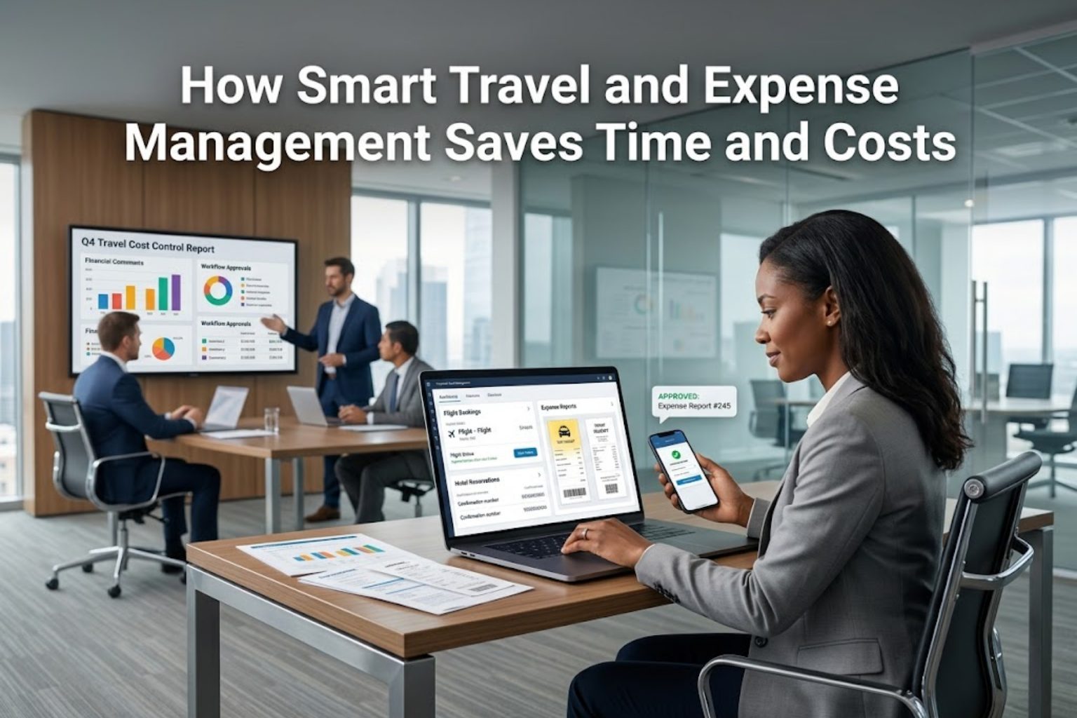 How smart travel and expense management saves time and costs