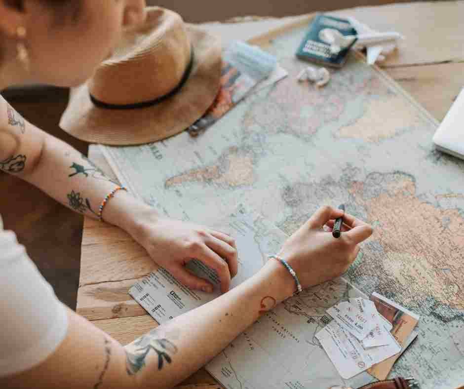 multi-city Europe trip planning itinerary map and travel essentials