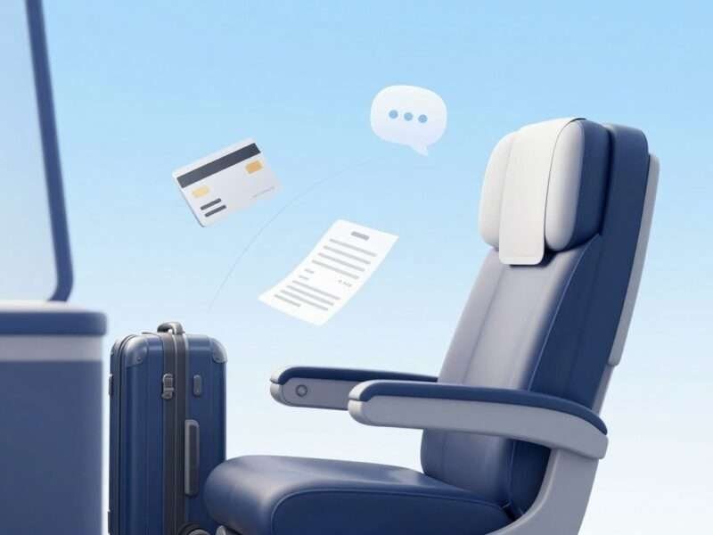 Checklist of hidden costs for cheap flights including baggage and seat fees