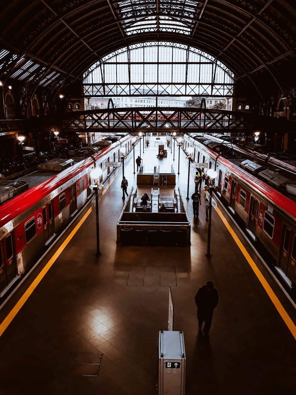 photo of train station