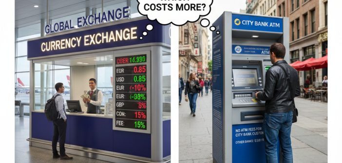 Airport ATM Fees vs City ATMs: What You Really Pay