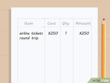Research the total cost of round trip airline tickets if you’re flying.