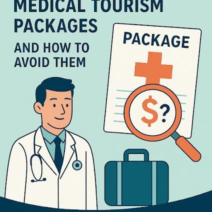Illustration representing hidden fees in medical tourism