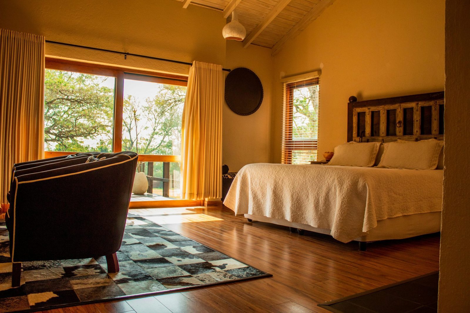 Traveler comparing hotel and vacation rental options on a laptop