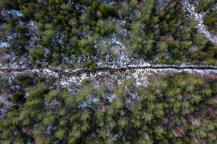 Quiet off-season travel scene with fewer crowds