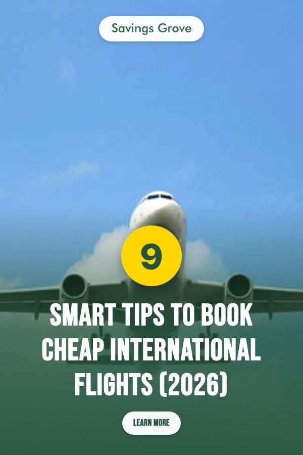 9 Smart Tips to Book Cheap International Flights (2026)