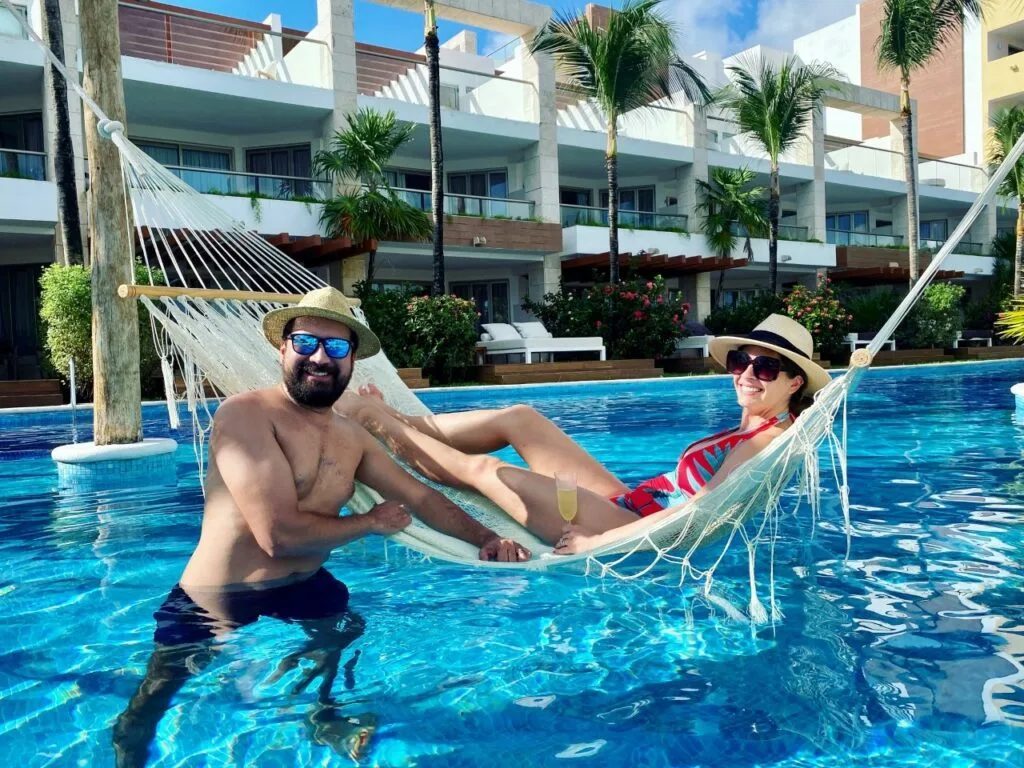 Hammock at a beach resort, representing extended stays and recovery time