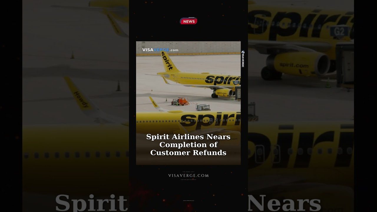 Airline refund and disruption news headline