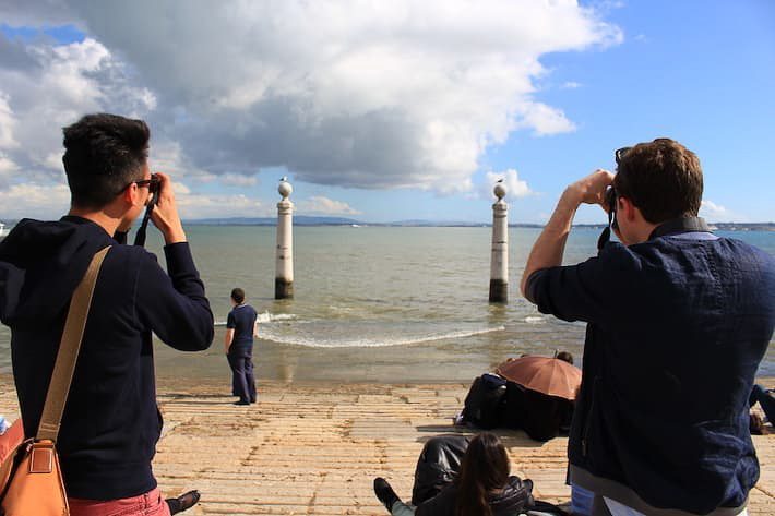 View over Lisbon, Portugal, a good-value base for a multi-city Europe trip