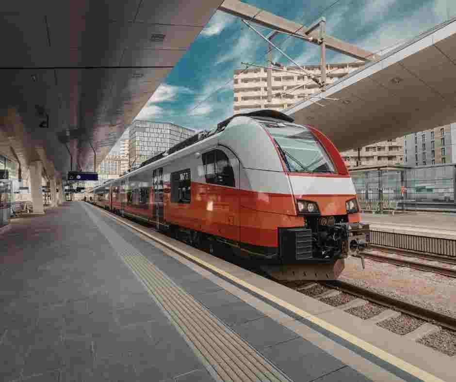 Train travel between cities in Europe while planning a multi-city itinerary