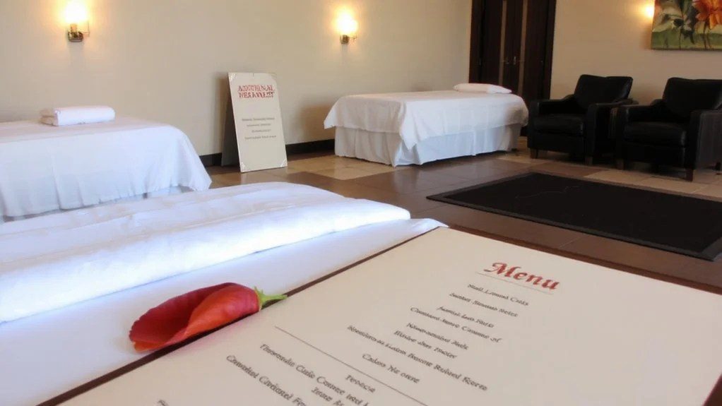 spa and salon fees